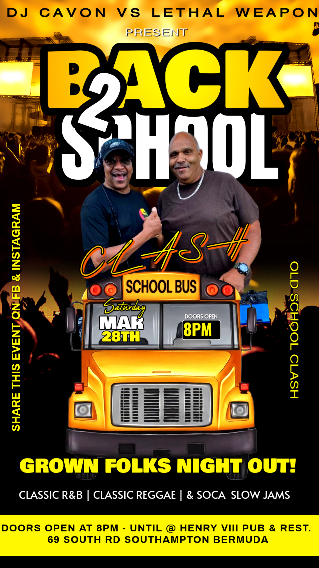 DJ Cavon & Malcolm Lethal Weapon Clash